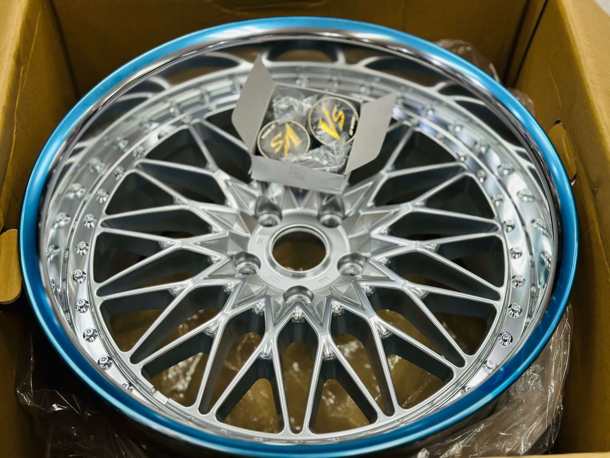 20” WORK VSXV 3pce split wheels 5/120