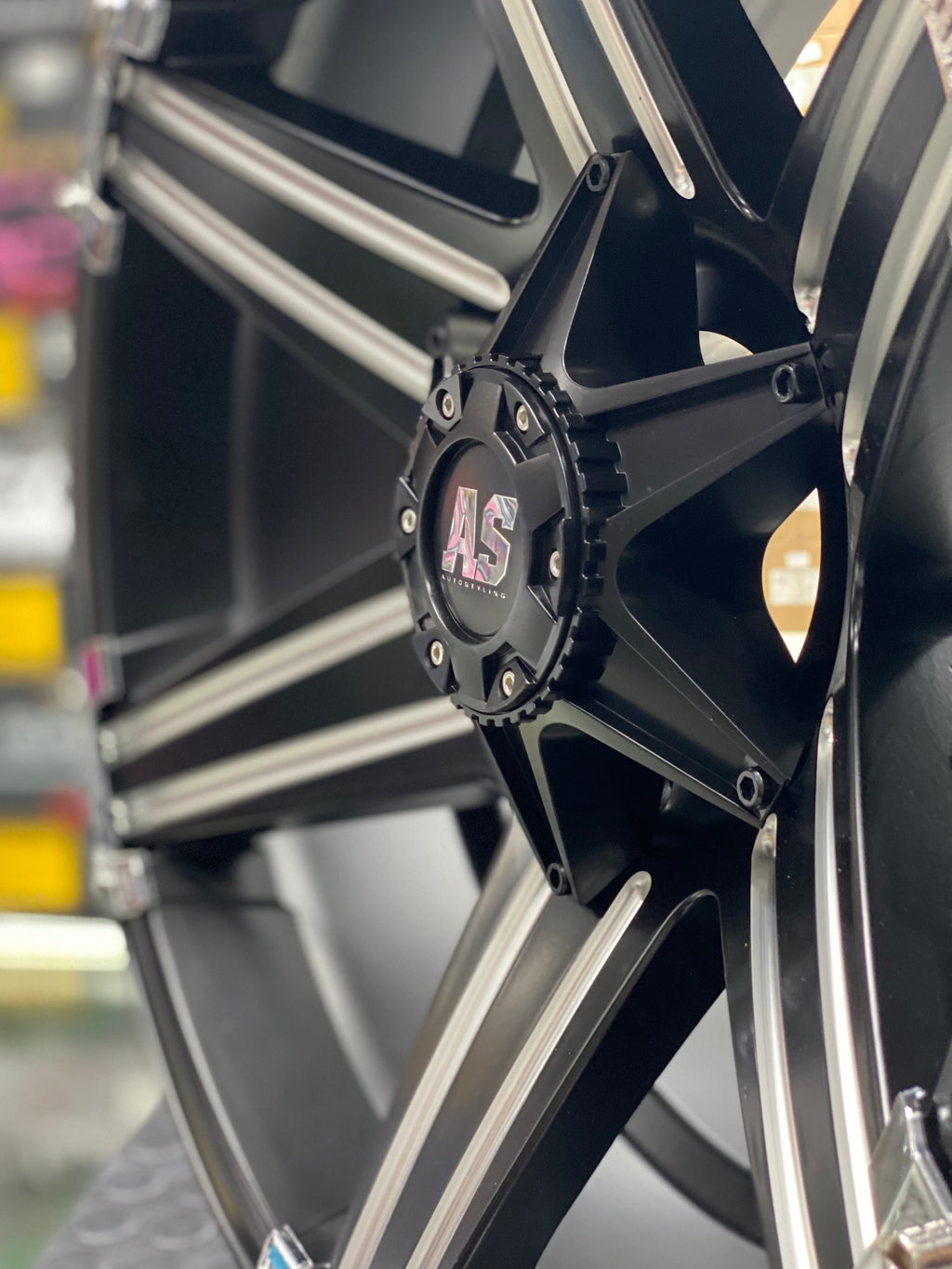 17” AS6086BM 5x150 Toyota Land cruiser  rims