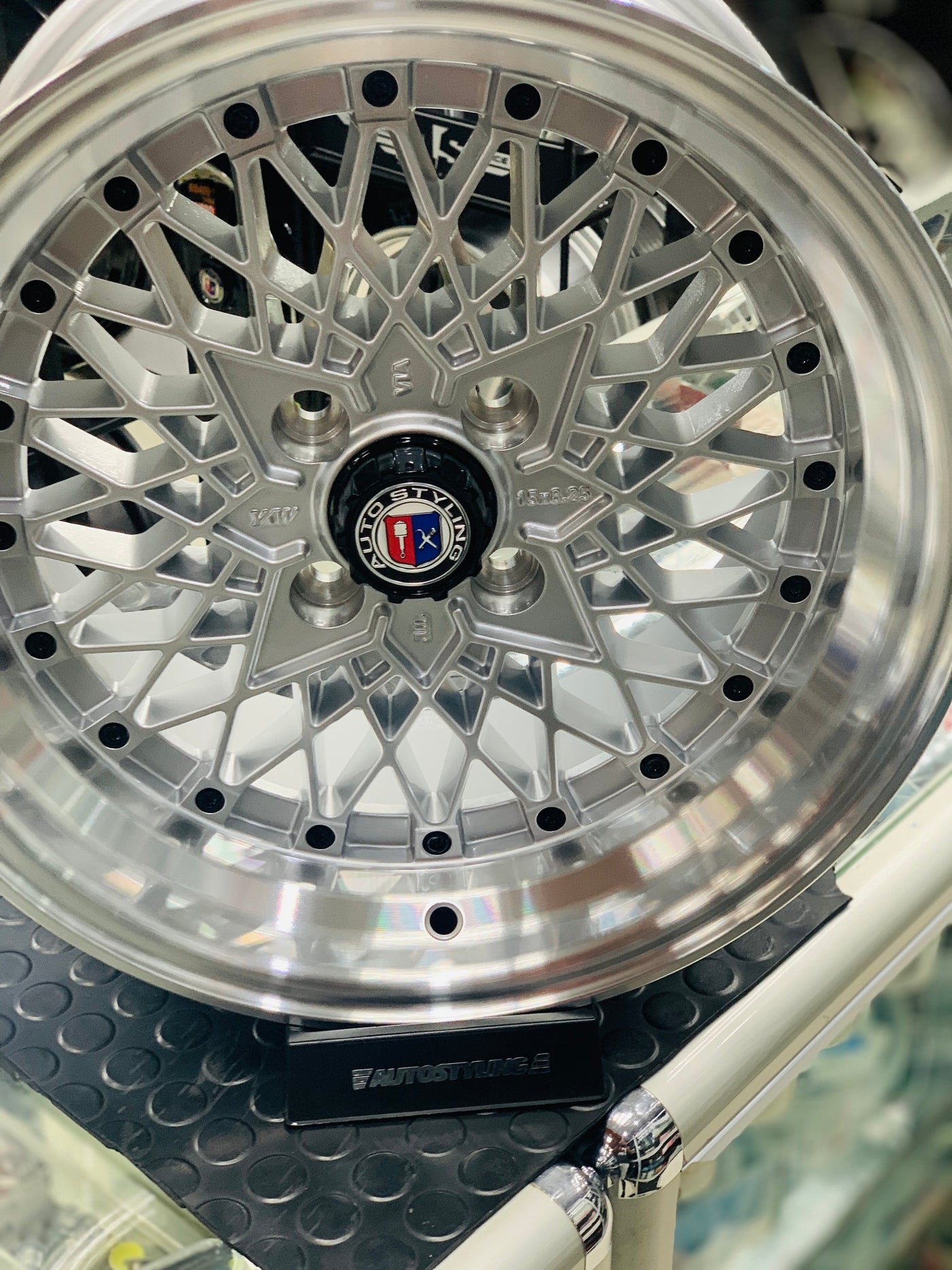 15” AS-SR 4/100 SILVER WHEELS