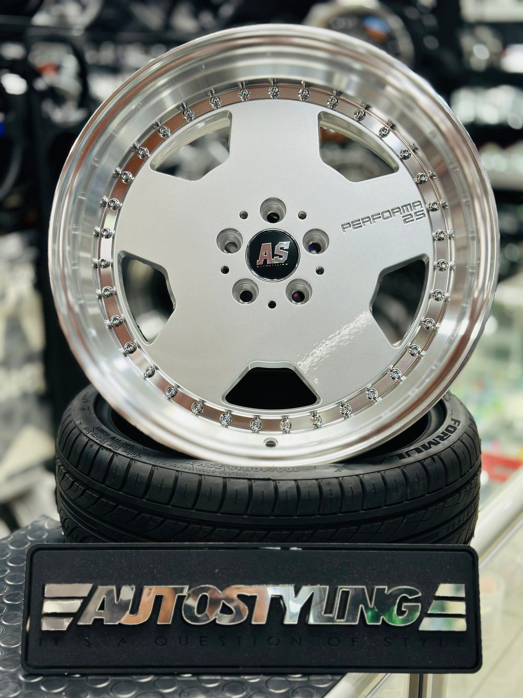 17''  AS-AMG PERFORMA M/ BLOCK 4/100 & 5/100 WHEELS