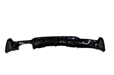 BMW F22 REAR BUMPER DIFFUSERS GLOSS BLACK