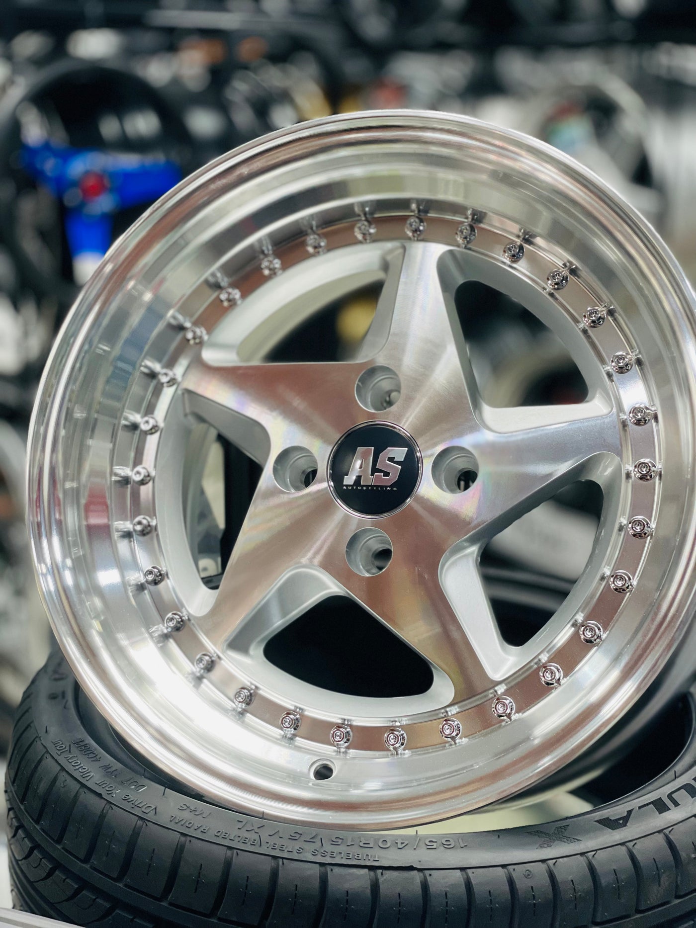 15'' AS-FERRARI 348 4/100 WHEELS