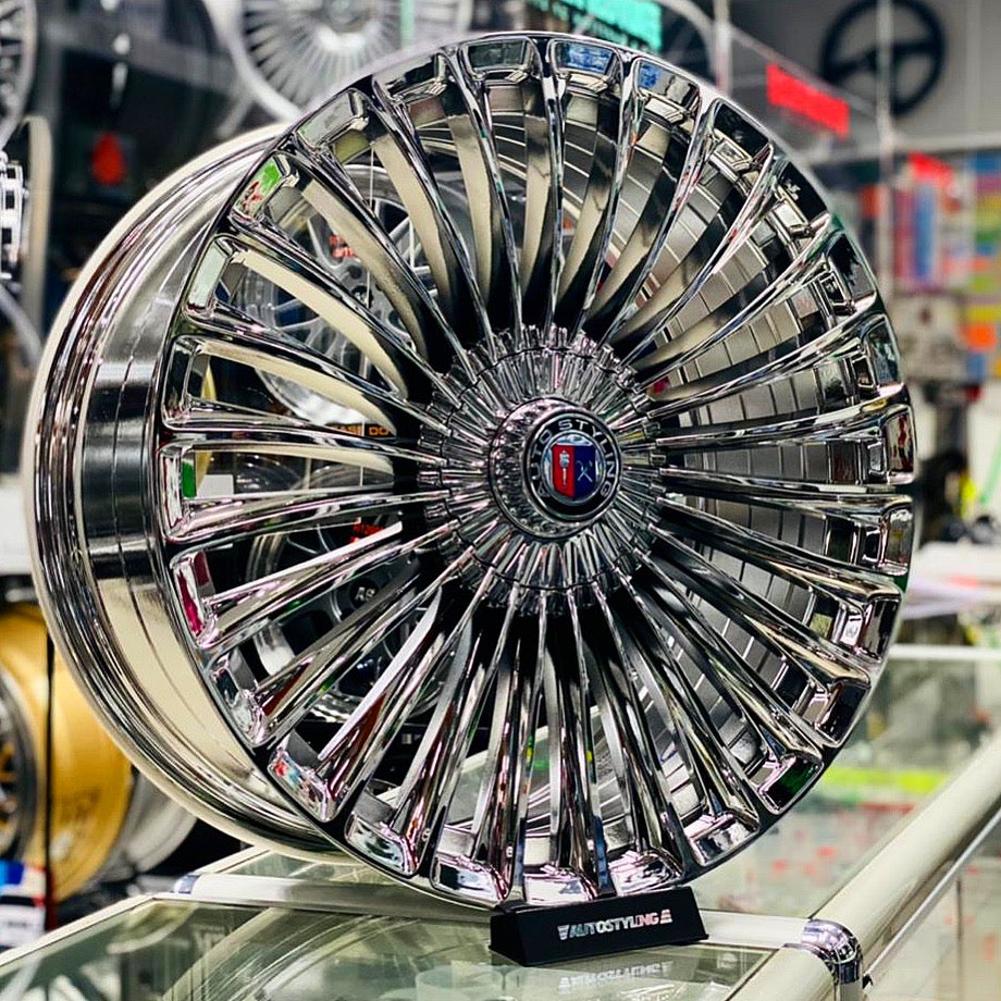 19” AS-MAY B 5/112 CHROME