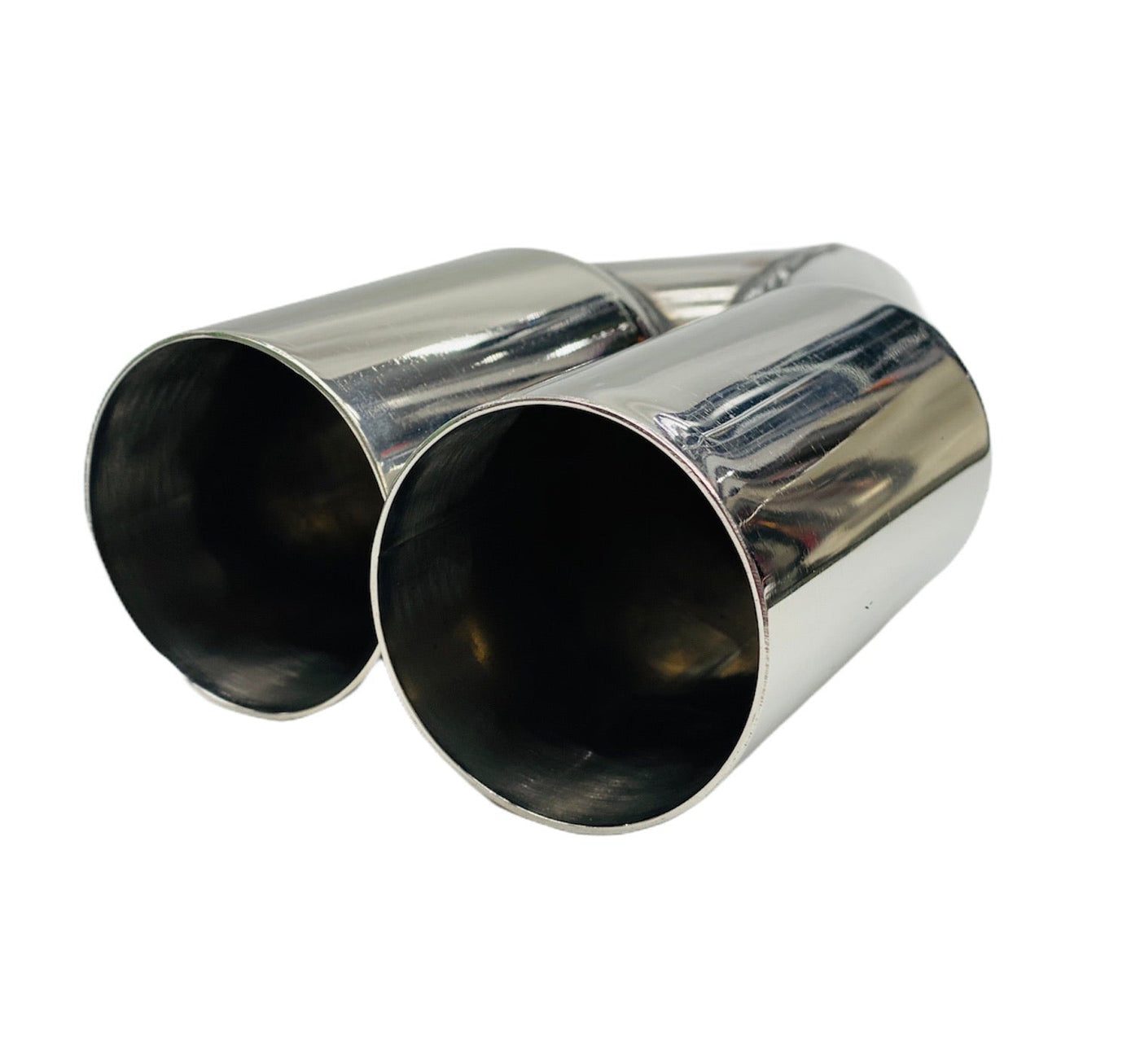 CHROME TAILPIECE C/OFF STRAIGHT