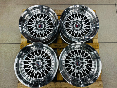 15” AS-7162 SILVER  4/100 4/108 wheels