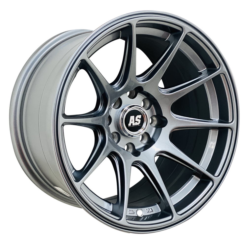 15” AS-XXR 4/100 4/114 GUNMETAL
