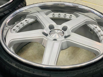 19” traffic star split wheel combo