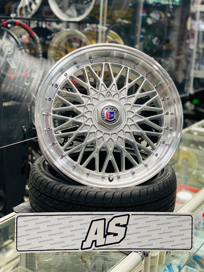 17” M5649 BBS SILVER 5x100 & 5x114