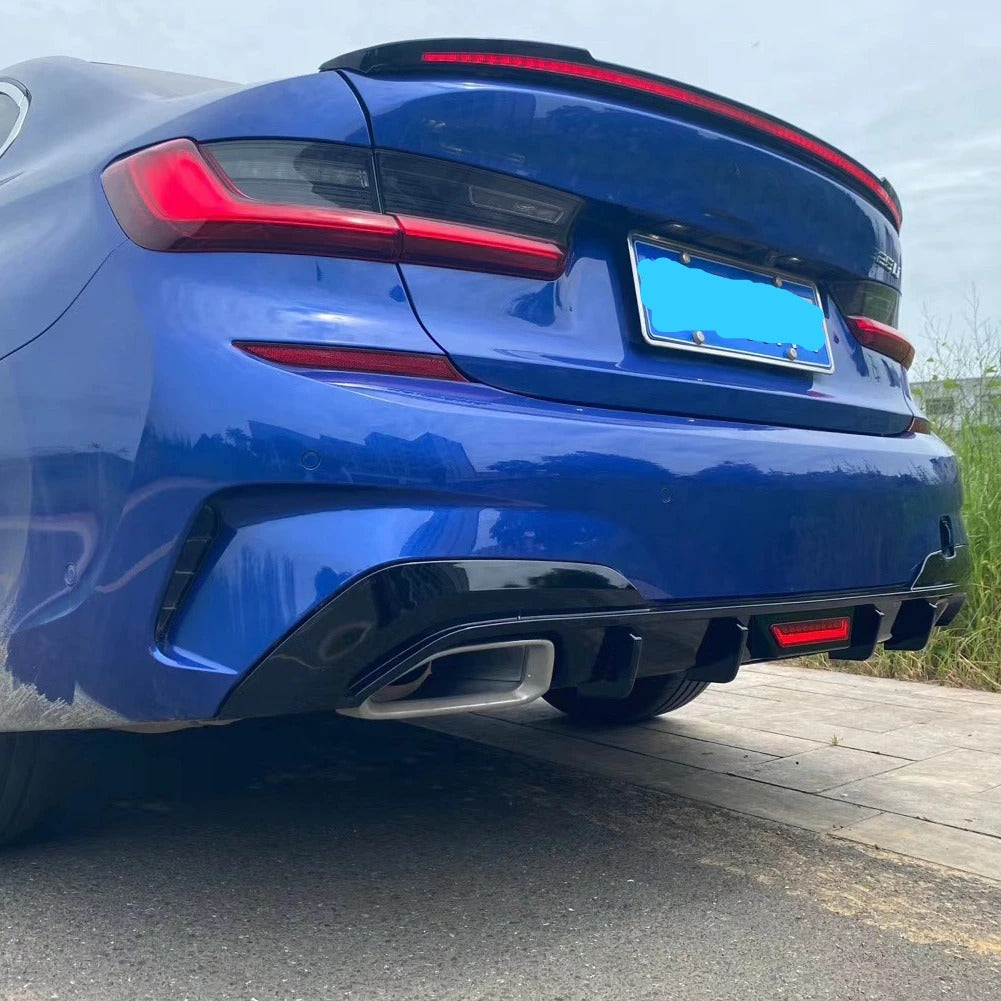BM G20 F1 STYLE REAR DIFFUSER WITH LED