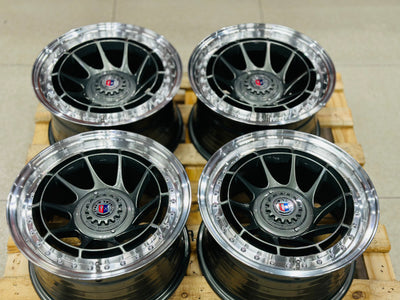 15” AS-7574 GUNMETAL 4/100 4/108 wheels