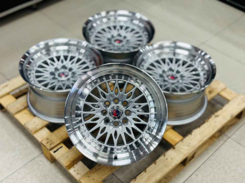 15” AS-7162 SILVER  4/100 4/108 wheels