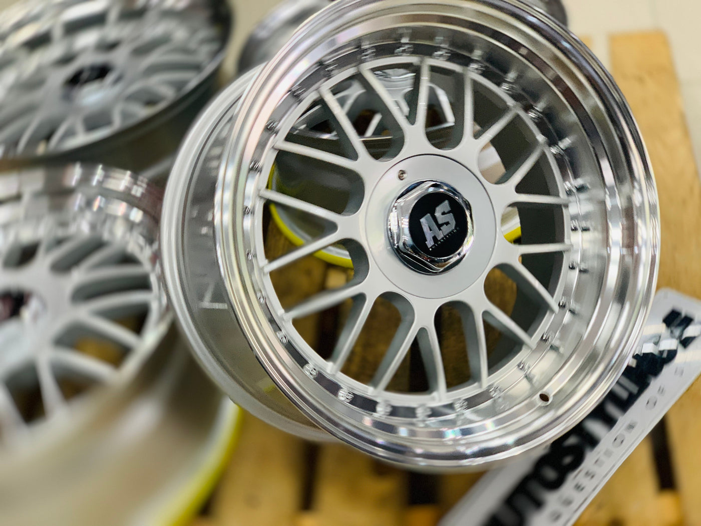 17” AS RF 4/100 & 5/100 SILVER wheels