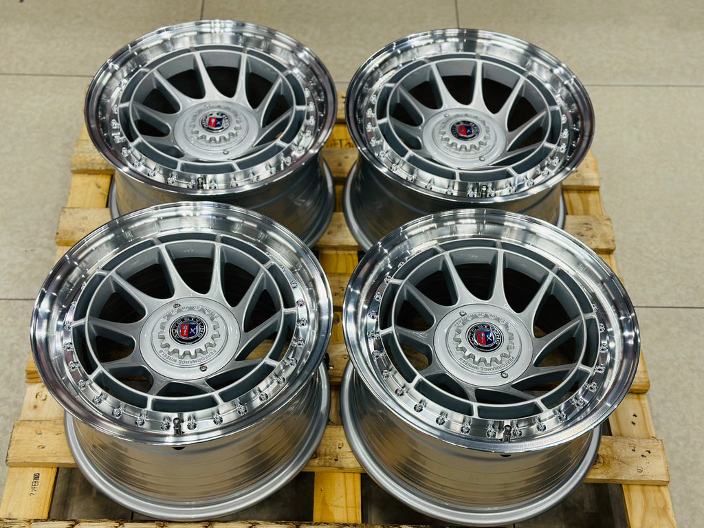 15” AS-7156 SILVER  4/100 4/114 wheels