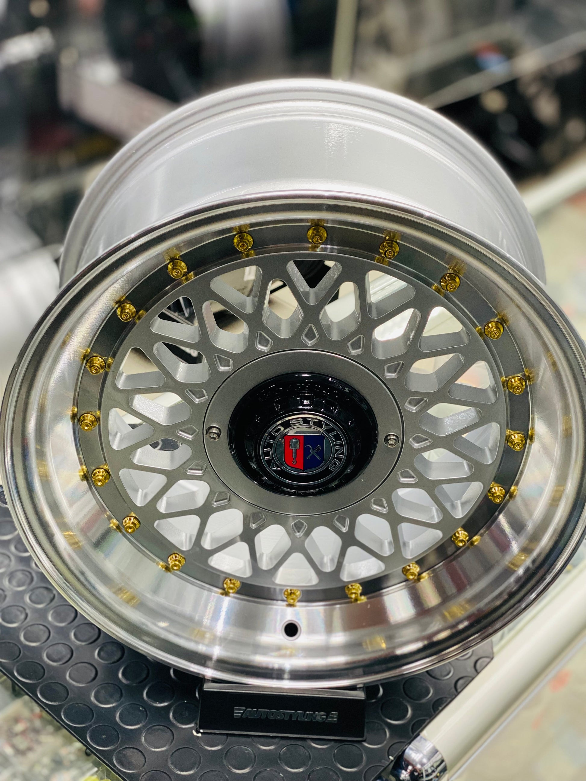 15” AS-P/MESH 4/100 4/108 SILVER