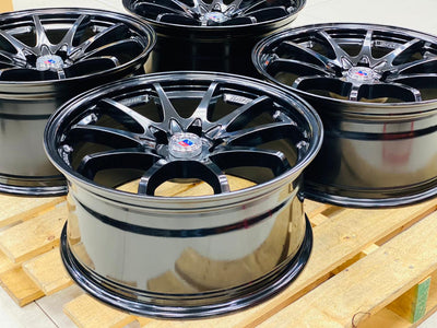 18” AS- CE28  5/114 GLOSS BLACK