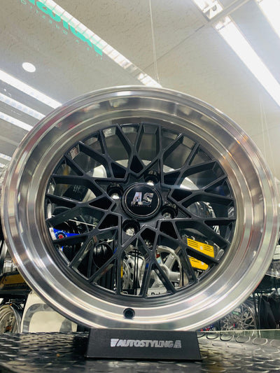 15” AS-AW113 4/100 & 4/114 multi pcd gunmetal wheels