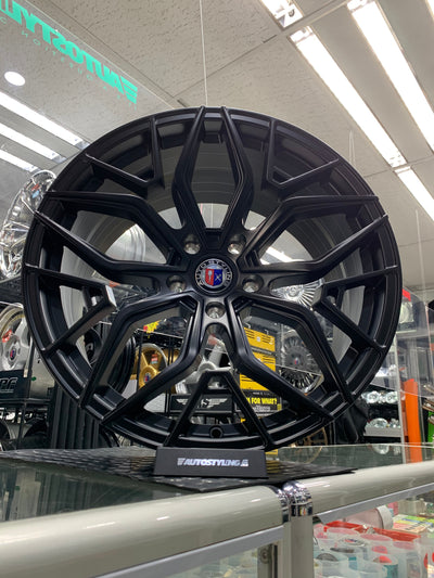 19” AS-KKR  5X112 & 5x120 SATIN  BLACK