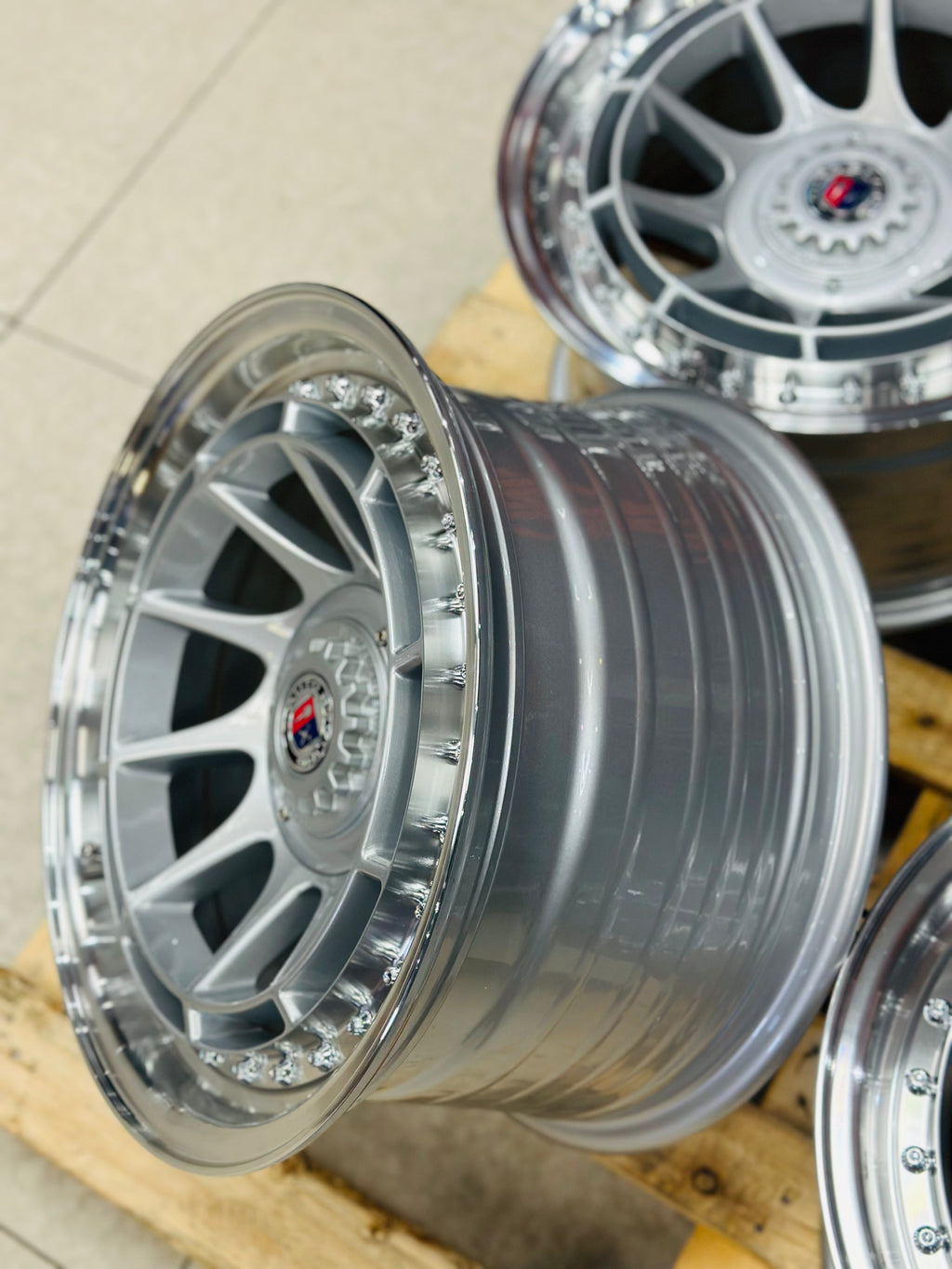 15” AS-7156 SILVER  4/100 4/114 wheels