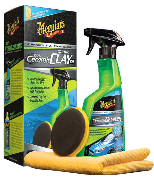 MEGUIARS HYBRID CERAMIC QUICK CLAY KIT