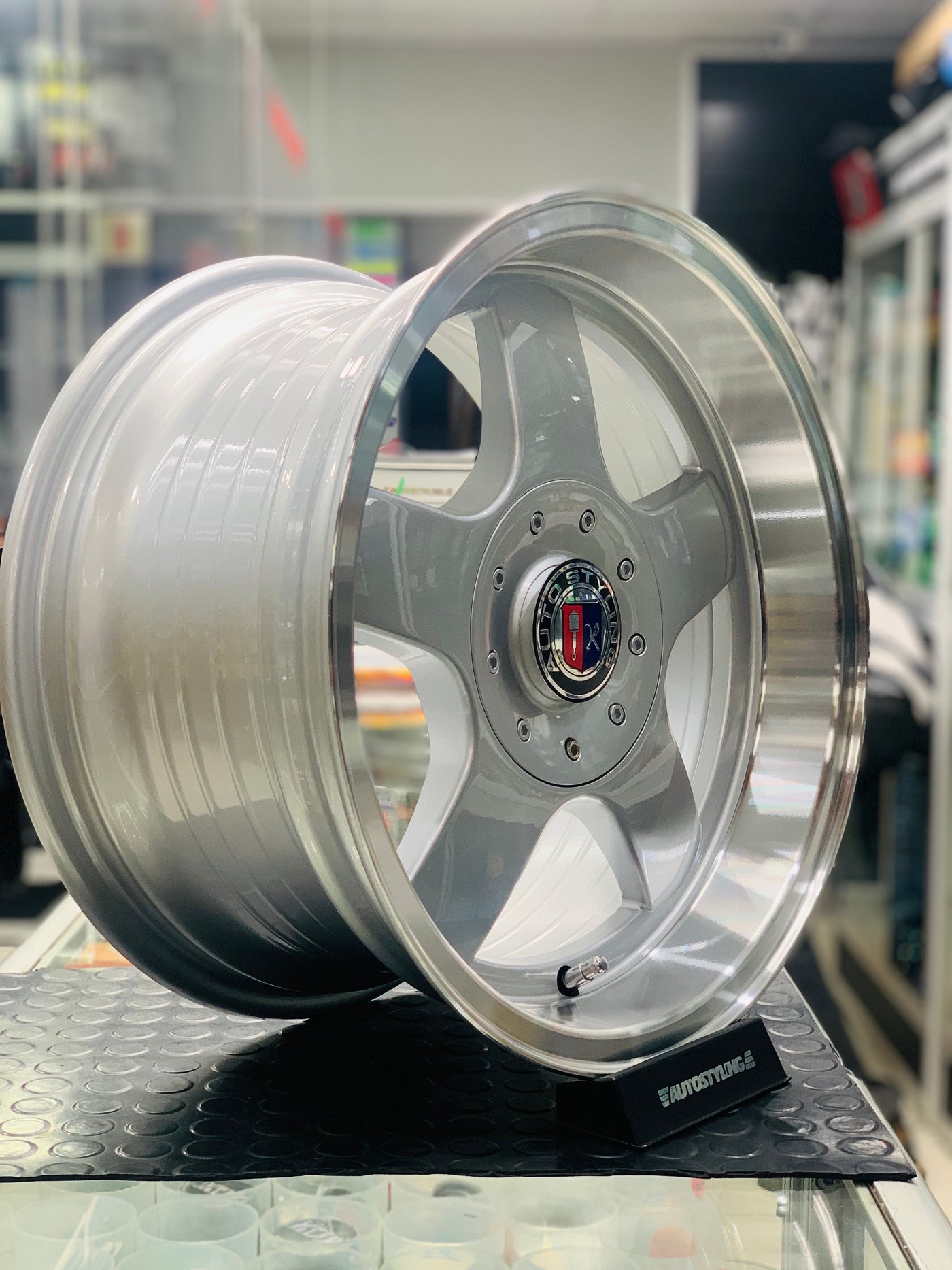 15” AS- 9N  4x100 & 5x100 silver  wheels