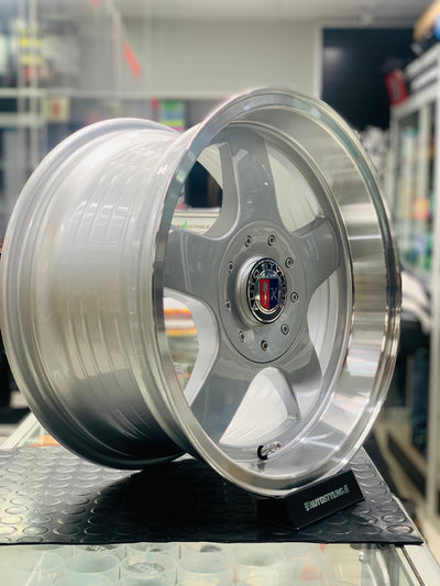 15” AS- 9N  4x100 & 5x100 silver  wheels
