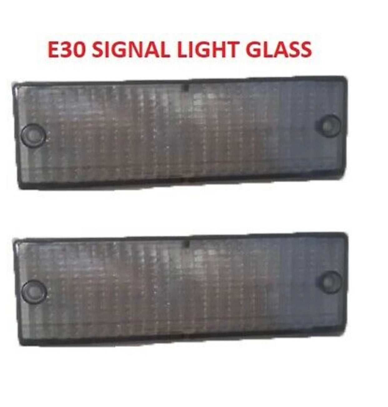 BMW E30 BUMPER INDICATOR SMOKED LENSE