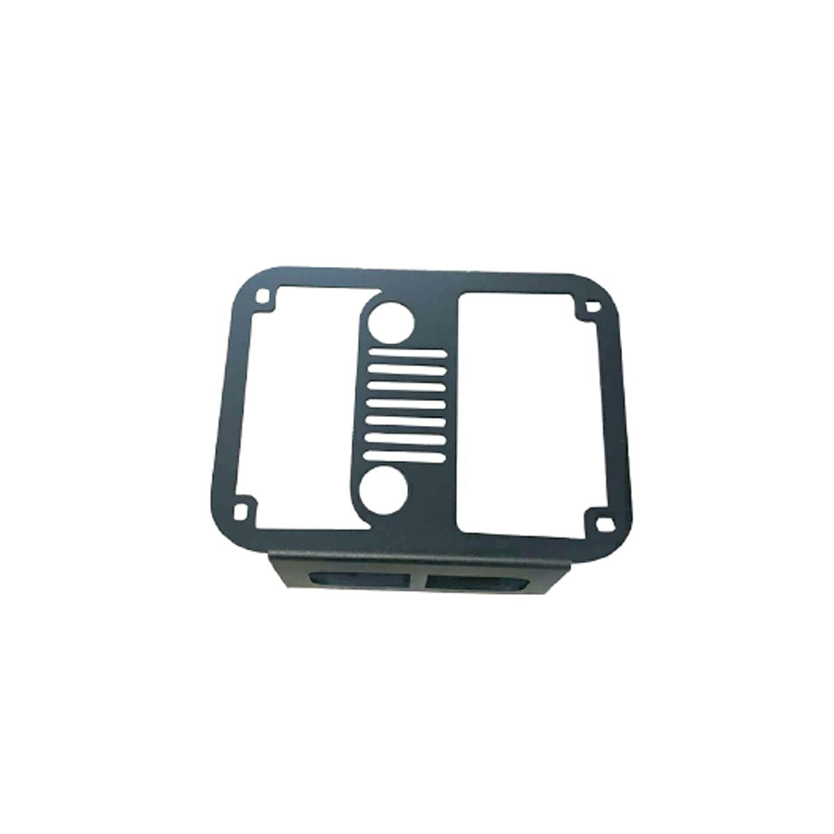 Jeep wrangler tail light cover stee