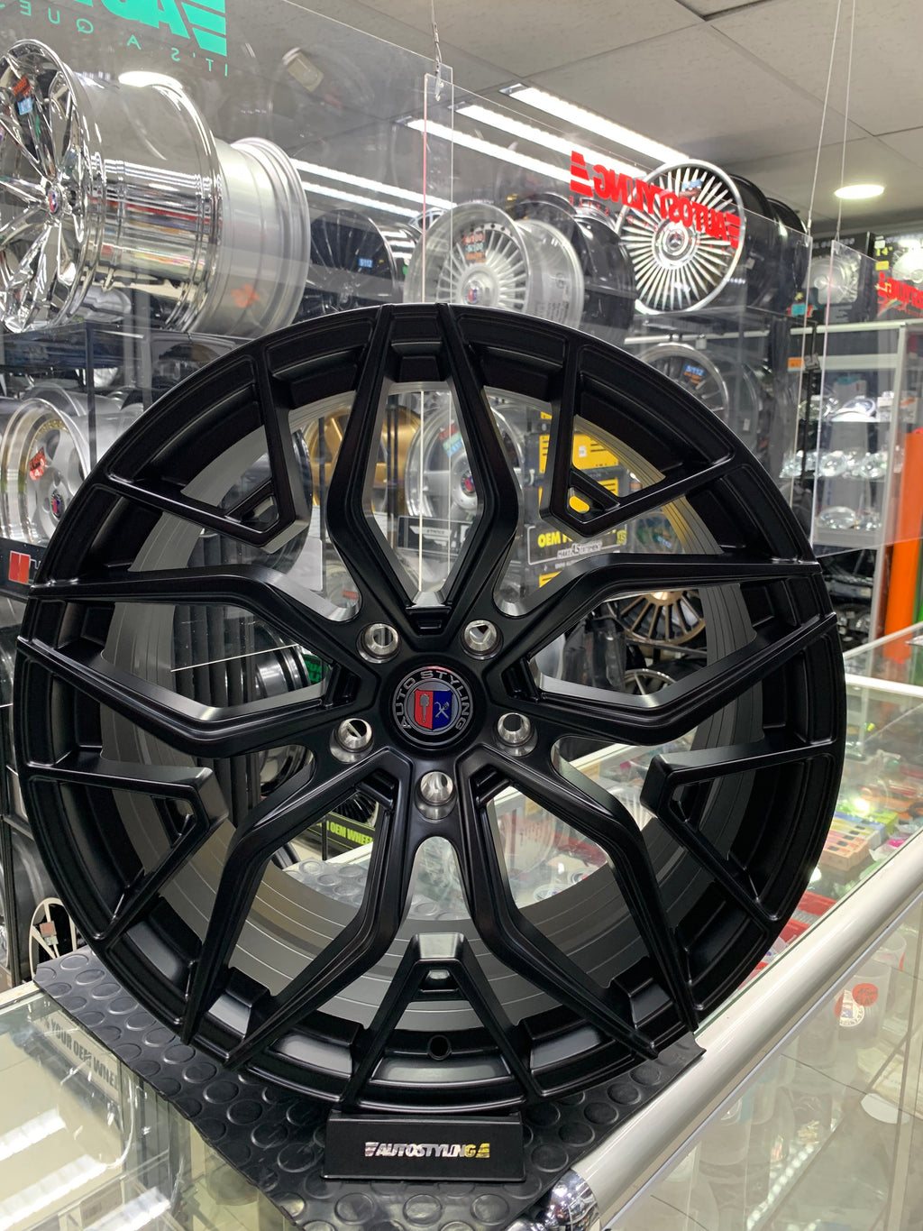 19” AS-KKR  5X112 & 5x120 SATIN  BLACK