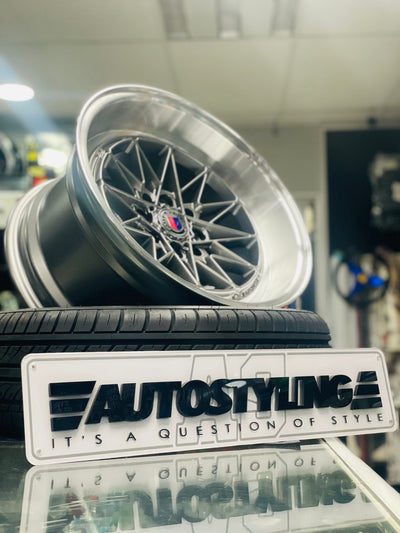 15” AS-1512 4/100 & 4/108 PCD wheels