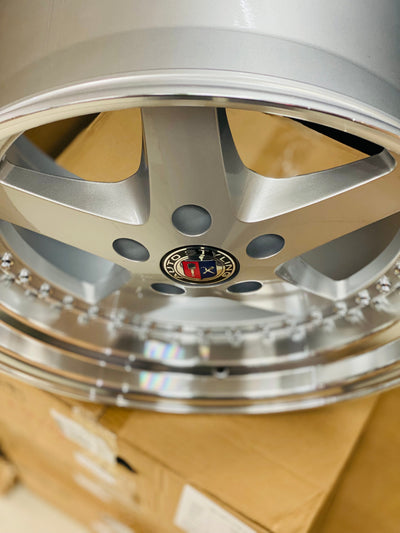 18” AS-EQUIP 5x120 SILVER