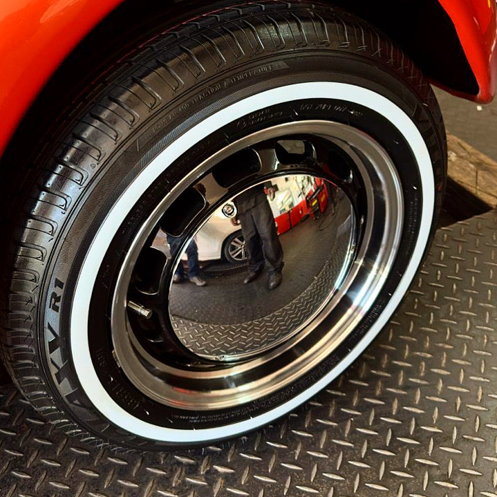 165R15  white wall vitour beetle tyres