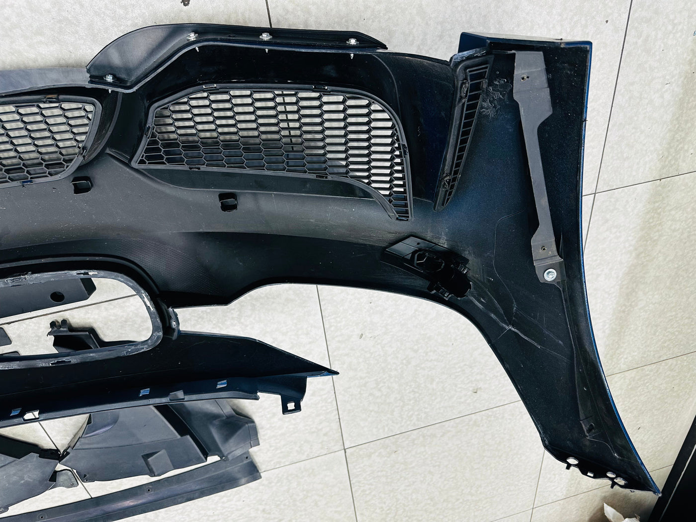 BMW F30 TO M3 UPGRADE BUMPER ( BLUE )