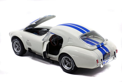 SOLIDO 1:18 SCALE MODEL CAR AC SHELBY COBRA 427 MK2 1965 WHITE
