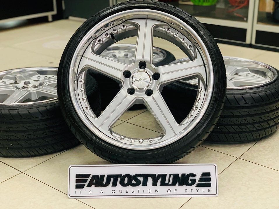 19” traffic star split wheel combo