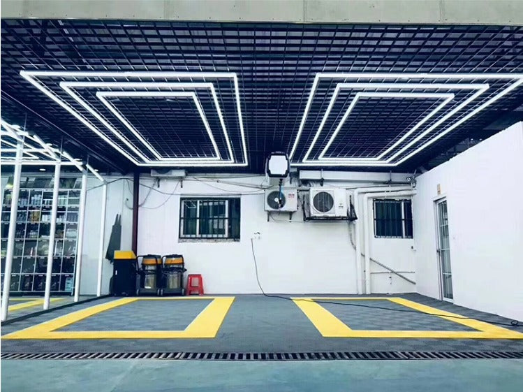 Designer Hexagon /arrow led lights 4.8m x2.4m