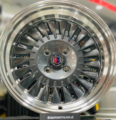 15” AS-PIRI 4/100 GUNMETAL WHEELS