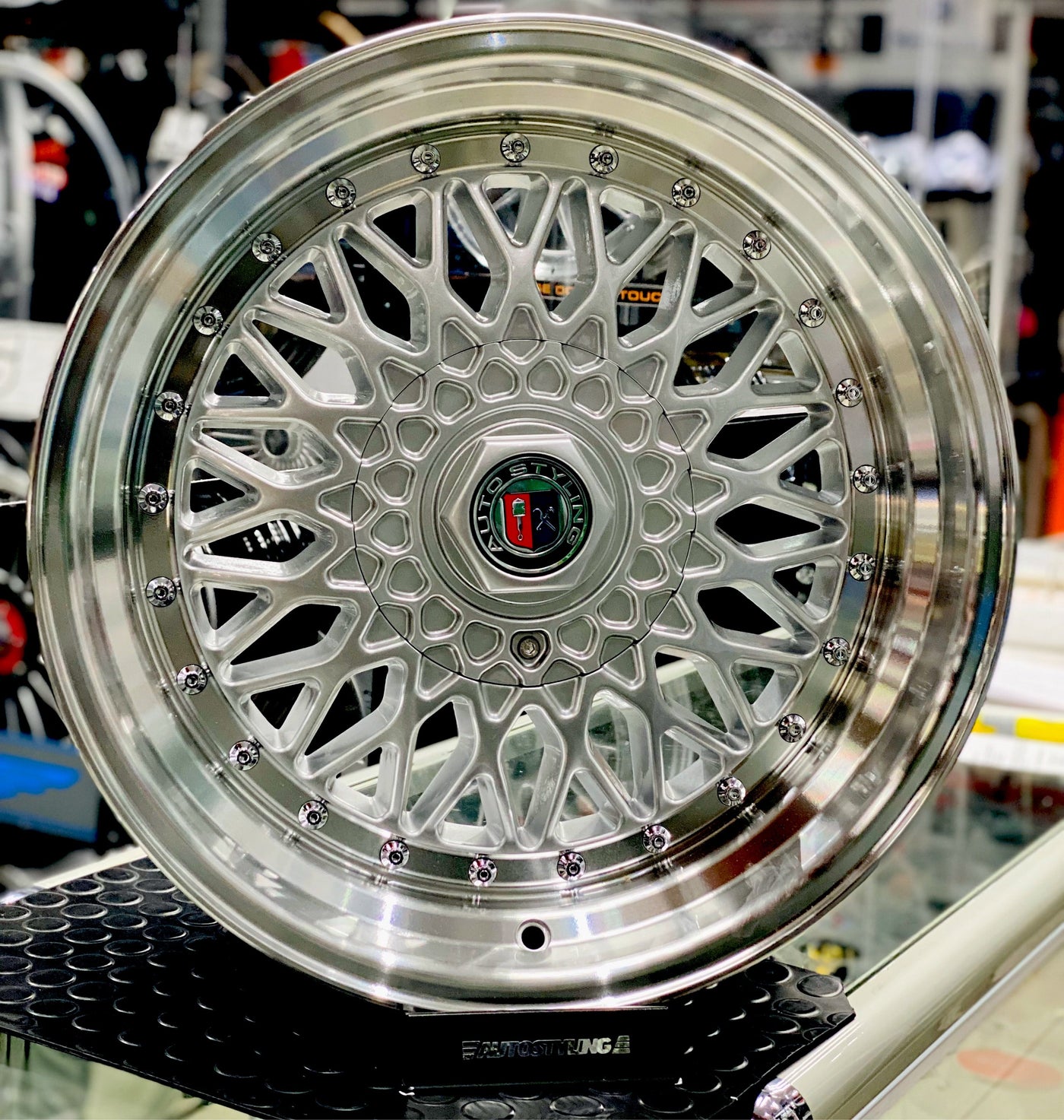 17” AS-MESH 8.5 4/100 4/114 SILVER