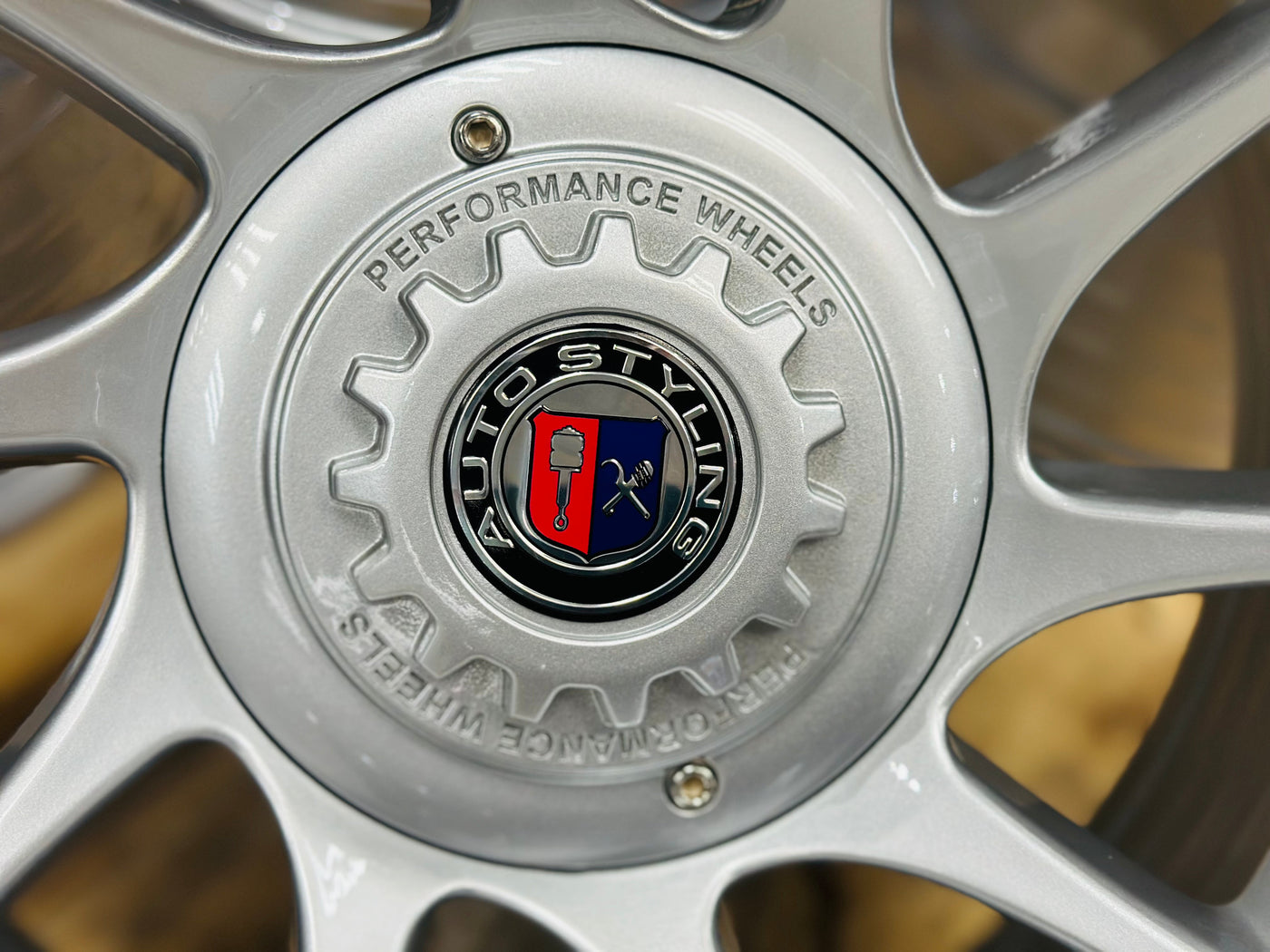 15” AS-7573 SILVER  4/100 4/108 wheels