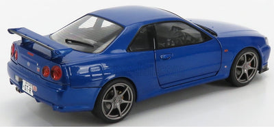 SOLIDO 1:18 SCALE MODEL CAR NISSAN GTR R34 (1999)