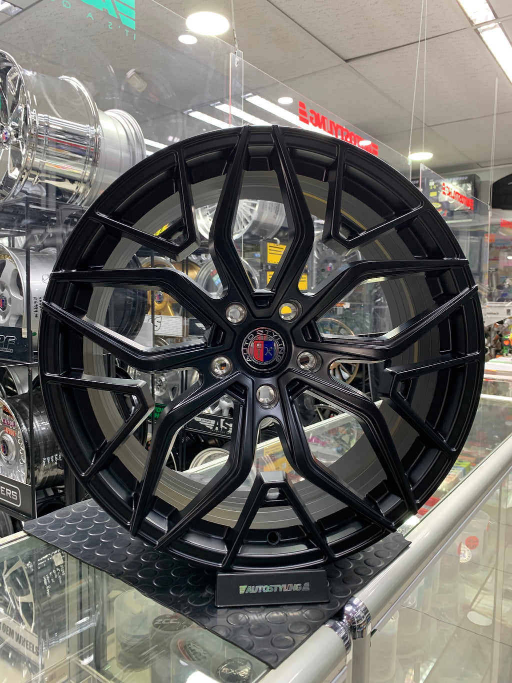 19” AS-KKR  5X112 & 5x120 SATIN  BLACK