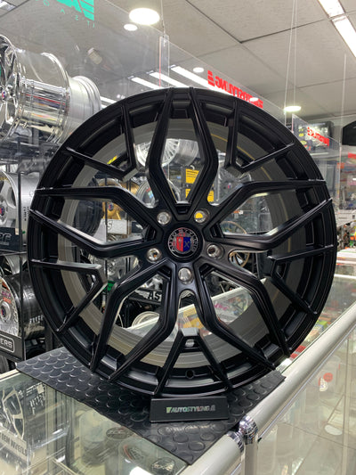 19” AS-KKR  5X112 & 5x120 SATIN  BLACK