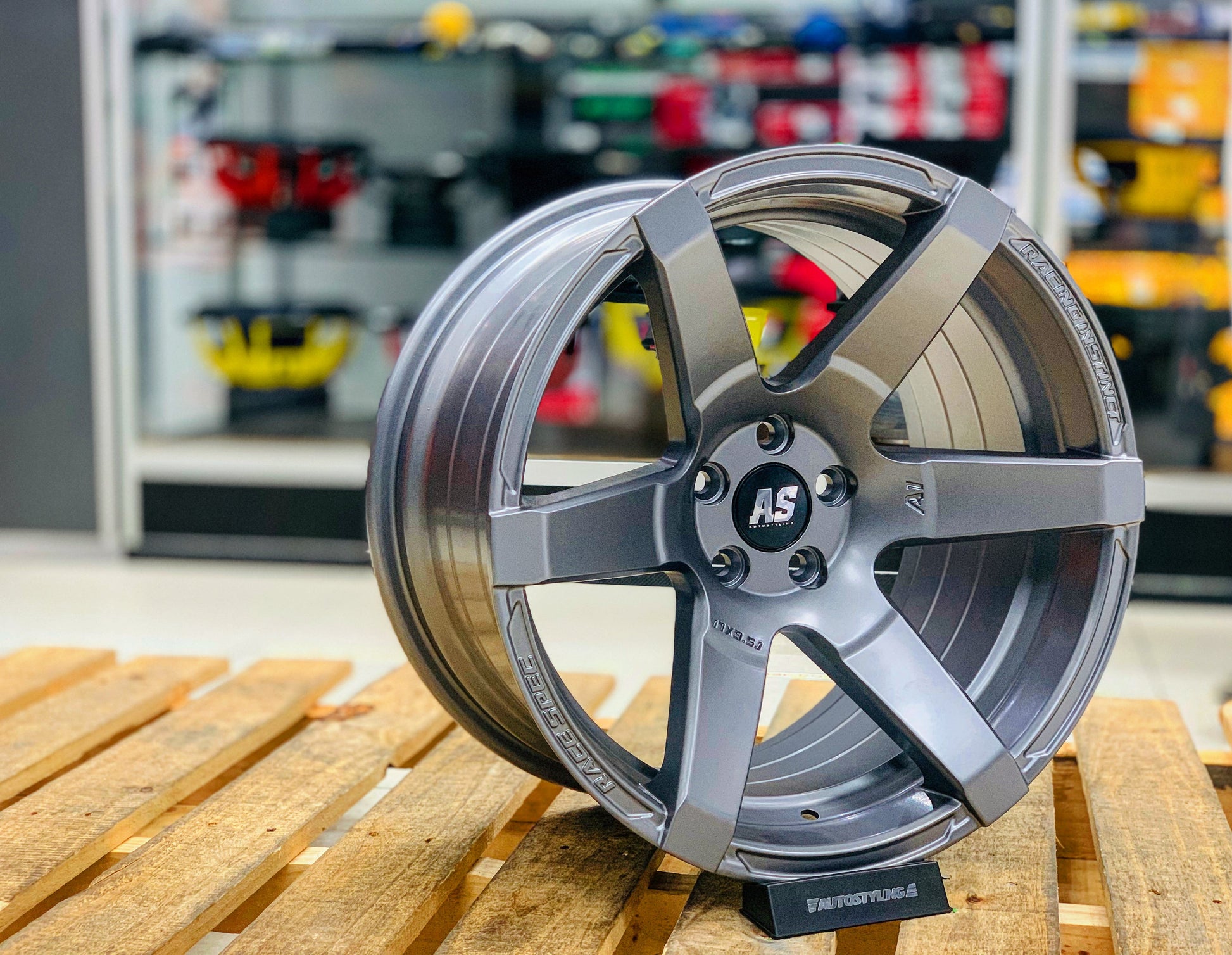 17” AS-A1 RACE SPEC 5/100 GLOSS GUNMETAL NARROW, WIDE