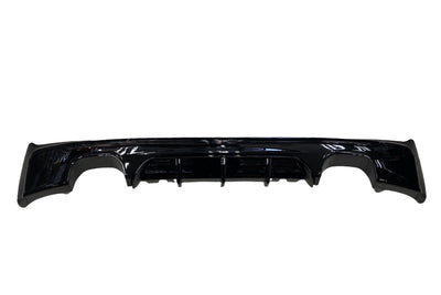 BMW F22 REAR BUMPER DIFFUSERS GLOSS BLACK