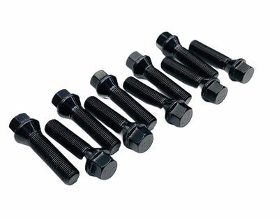 BMW WHEEL SPACERS 5/120 20MM BLACK INCLUDING BLOTS