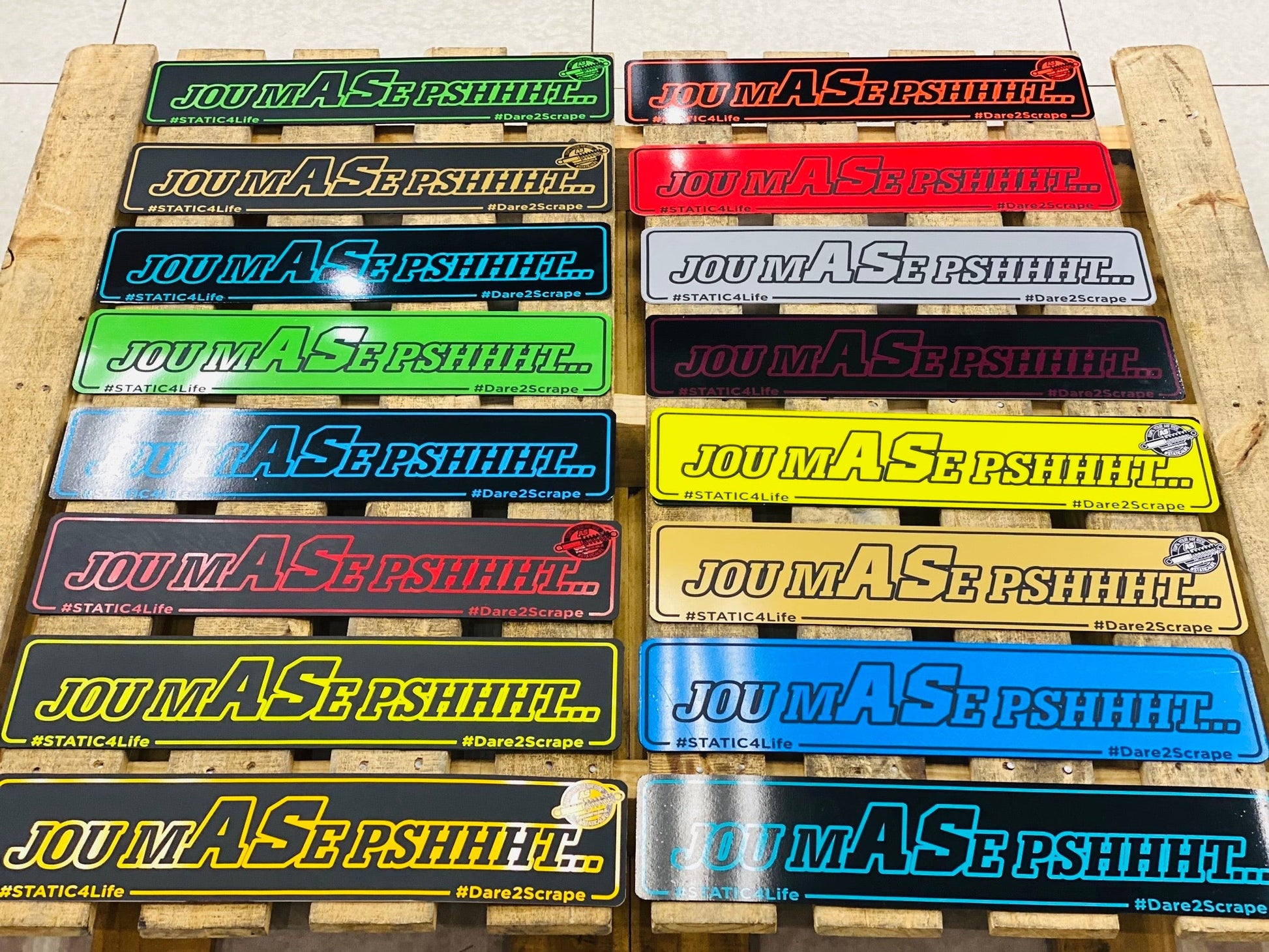 JOU mASe PSHHHT... SHOW PLATE