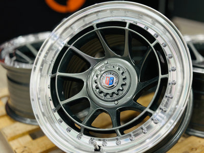 15” AS-7158  GUNMETAL 4/100 4/114 wheels