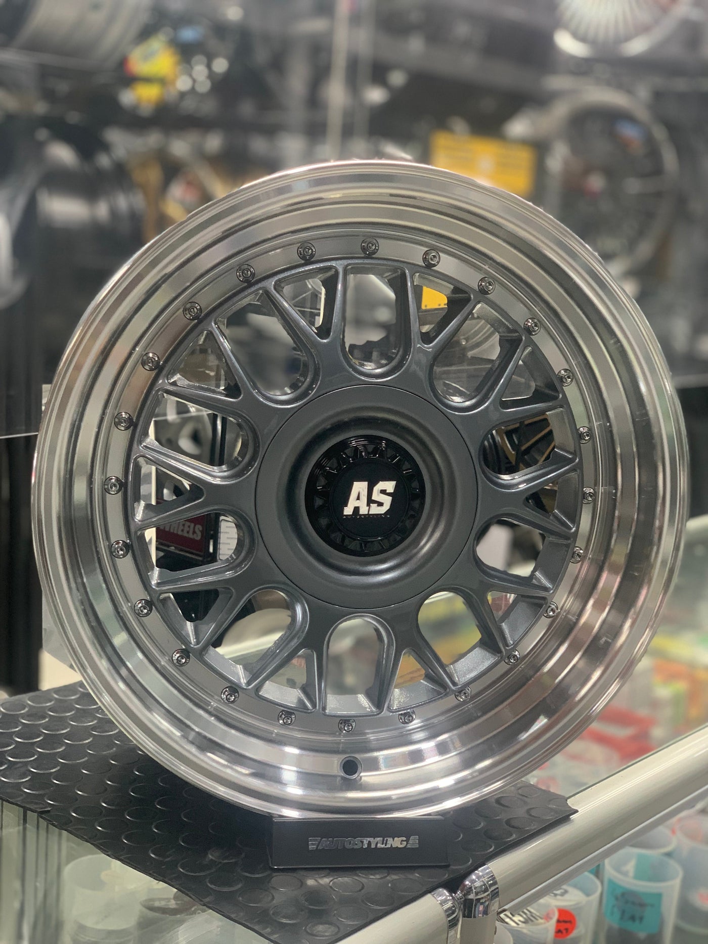 17” AS EURO 4/100 & 4/114 gunmetal