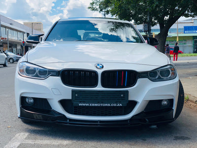 BMW F30 3D 4pce PLASTIC FRONT SPOILE