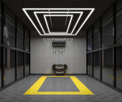 Designer Hexagon /arrow led lights 4.8m x2.4m