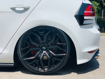 19” AS-KKR  5X112 & 5x120 SATIN  BLACK